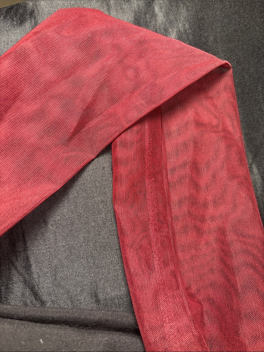 Babyboo Strapless Burgundy Evening Gown with Matching Gloves - Picture 5 of 5